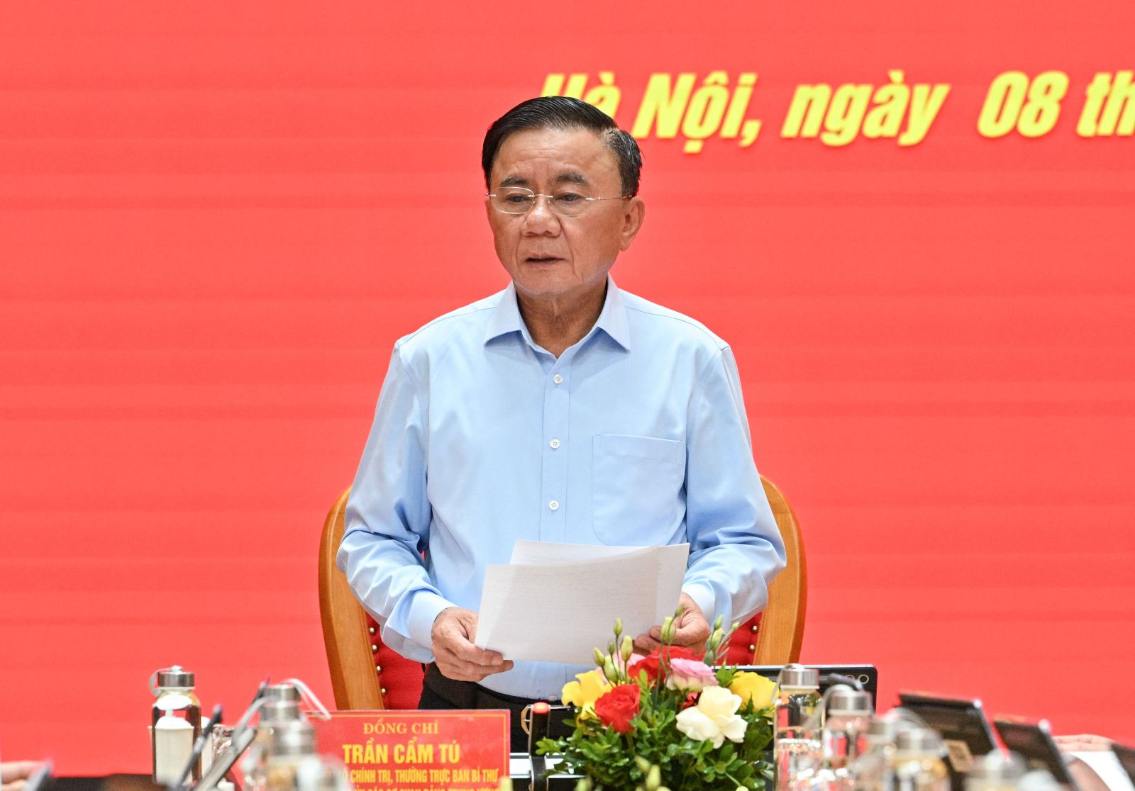 Quyết định số 168-QĐ/TW về Quy chế làm việc mẫu của đảng uỷ các cơ quan đảng, đảng uỷ UBND cấp Link vào- Ảnh 1.