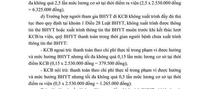 Những quy định liên quan đến BHYT có hiệu lực từ 01/7/2026- Ảnh 4.