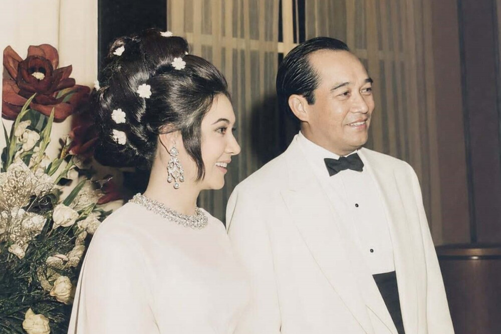 Hình ảnh trong đám cưới của minh tinh Thẩm Thúy Hằng.