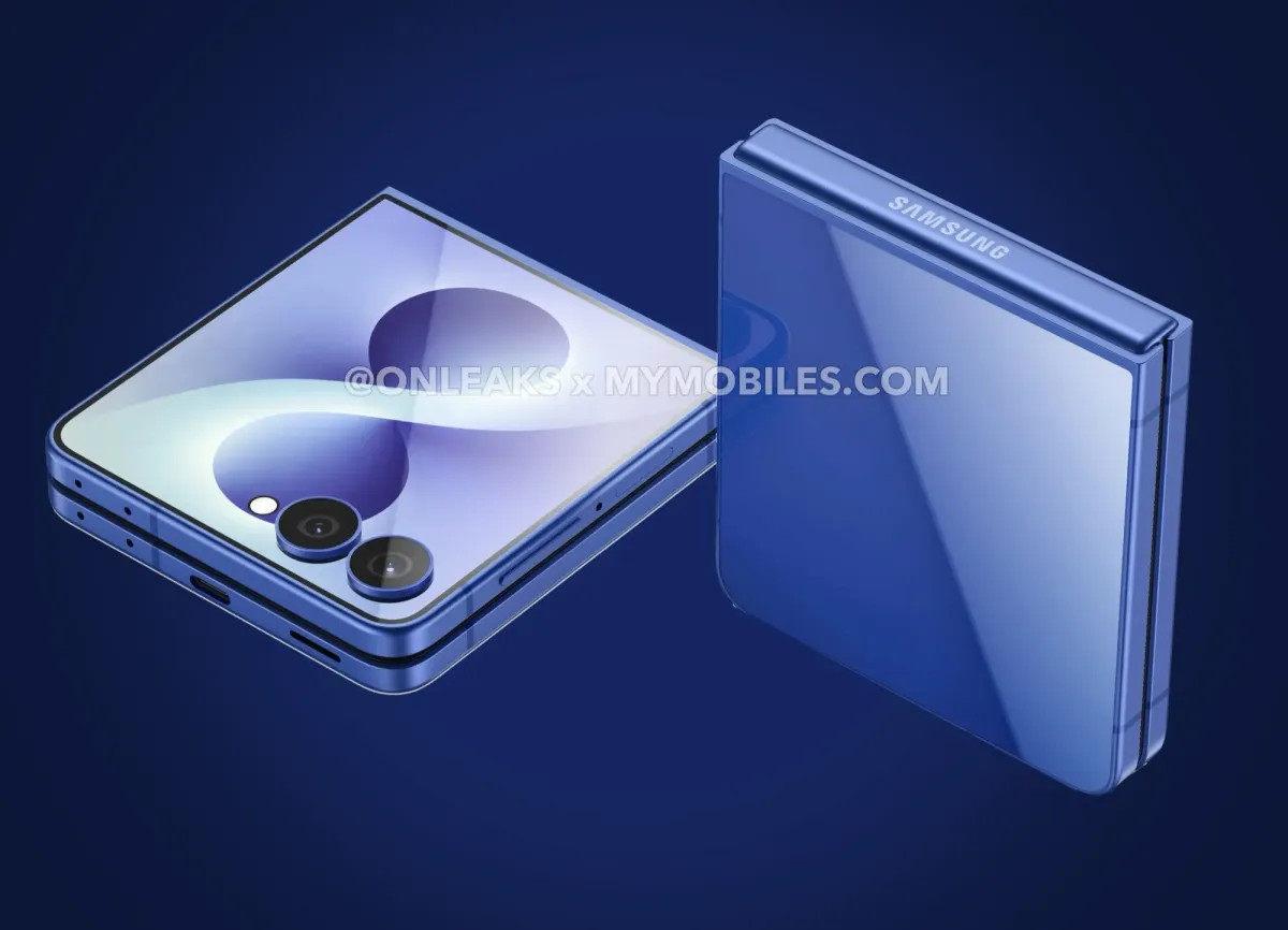 Thiết kế dự kiến của Galaxy Z Flip8