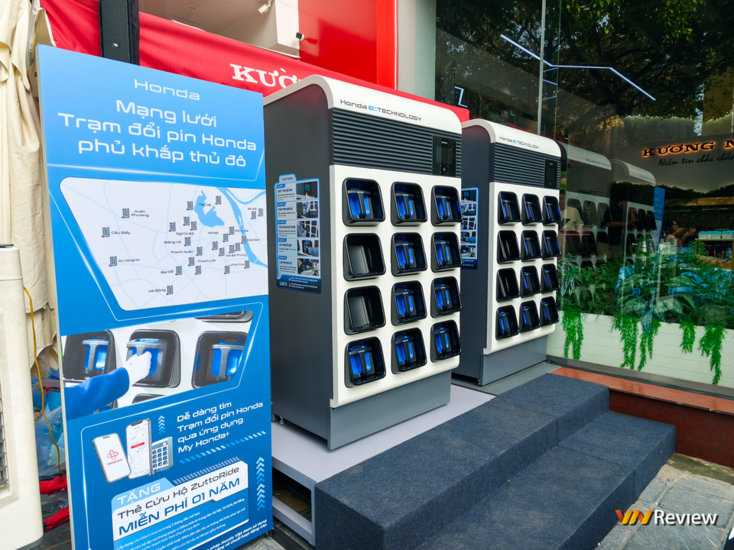 Trạm đổi pin Honda