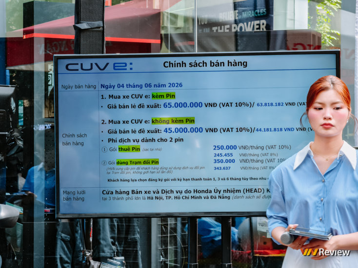 Trang bị trên Honda CUV e: