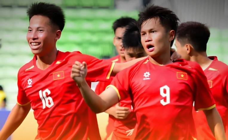 U19 Việt Nam thể hiện sức mạnh áp đảo trước U19 Myanmar tại giải Đông Nam Á 2026