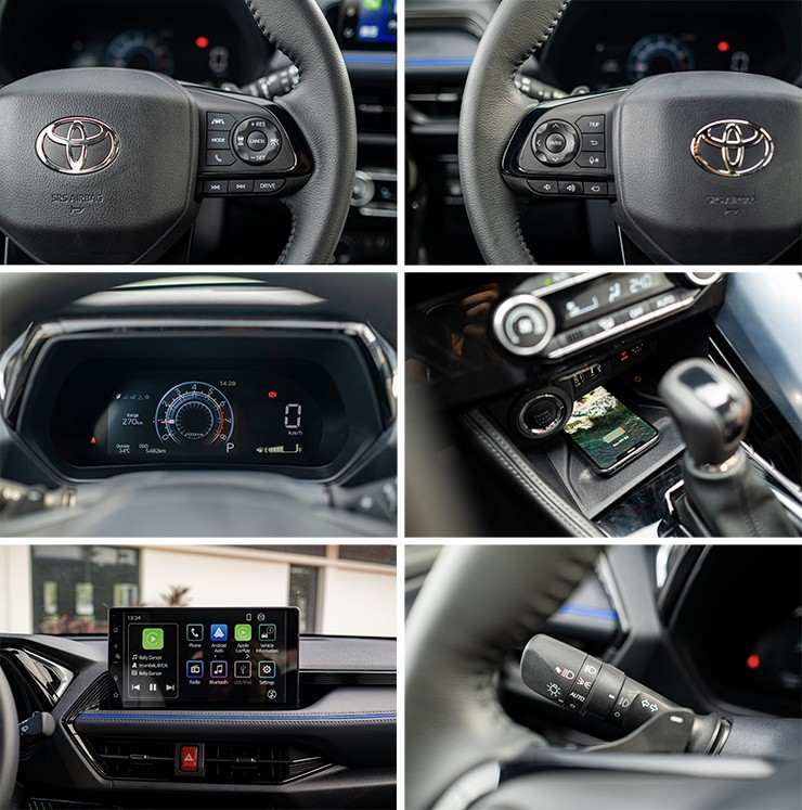 Nội thất Toyota Yaris Cross