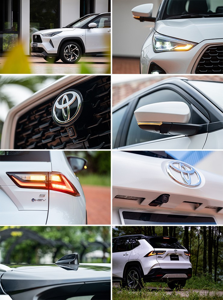 Cận cảnh đầu xe Toyota Yaris Cross