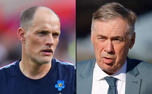 Thomas Tuchel và Carlo Ancelotti sẽ là những gương mặt tiêu biểu trên băng ghế chỉ đạo tại World Cup 2026.