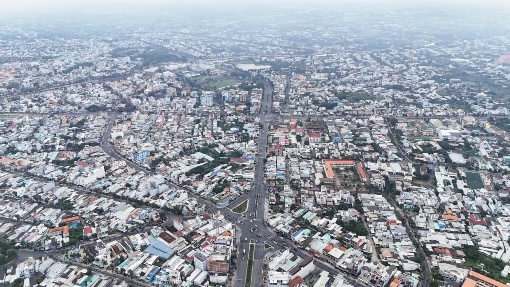 Một góc phường Long An hiện nay