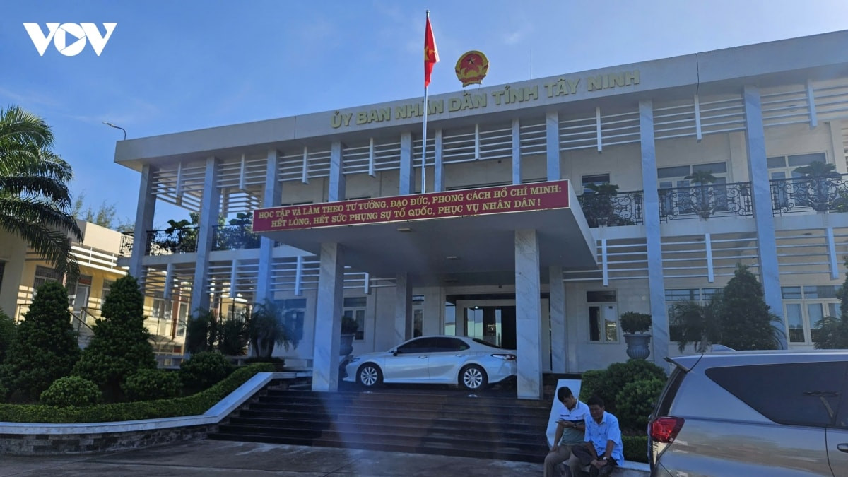 Trụ sở UBND tỉnh Tây Ninh tại phường Long An
