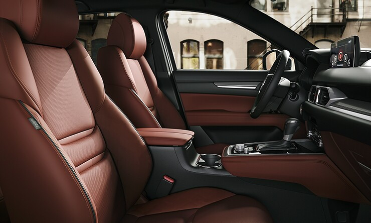 Nội thất da Nappa sang trọng tr&ecirc;n Mazda CX-8