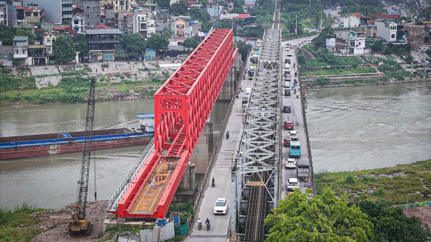 Cận cảnh cầu Đuống 120 năm tuổi trước ngày tháo dỡ