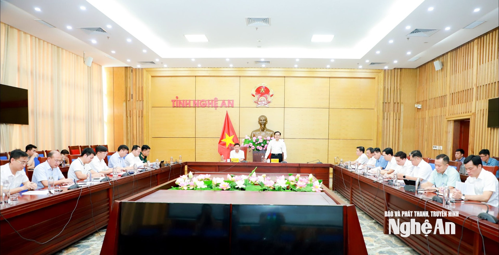 Buổi làm việc của UBND tỉnh Nghệ An về tiến độ dự án sân bay Vinh