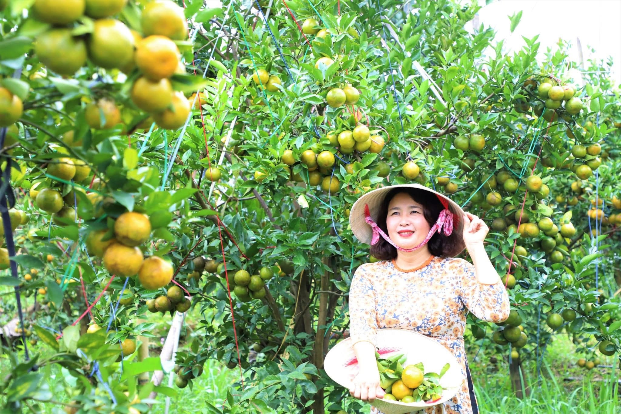 Bà Nguyễn Thị Mai, nông dân xuất sắc được vinh danh năm 2023