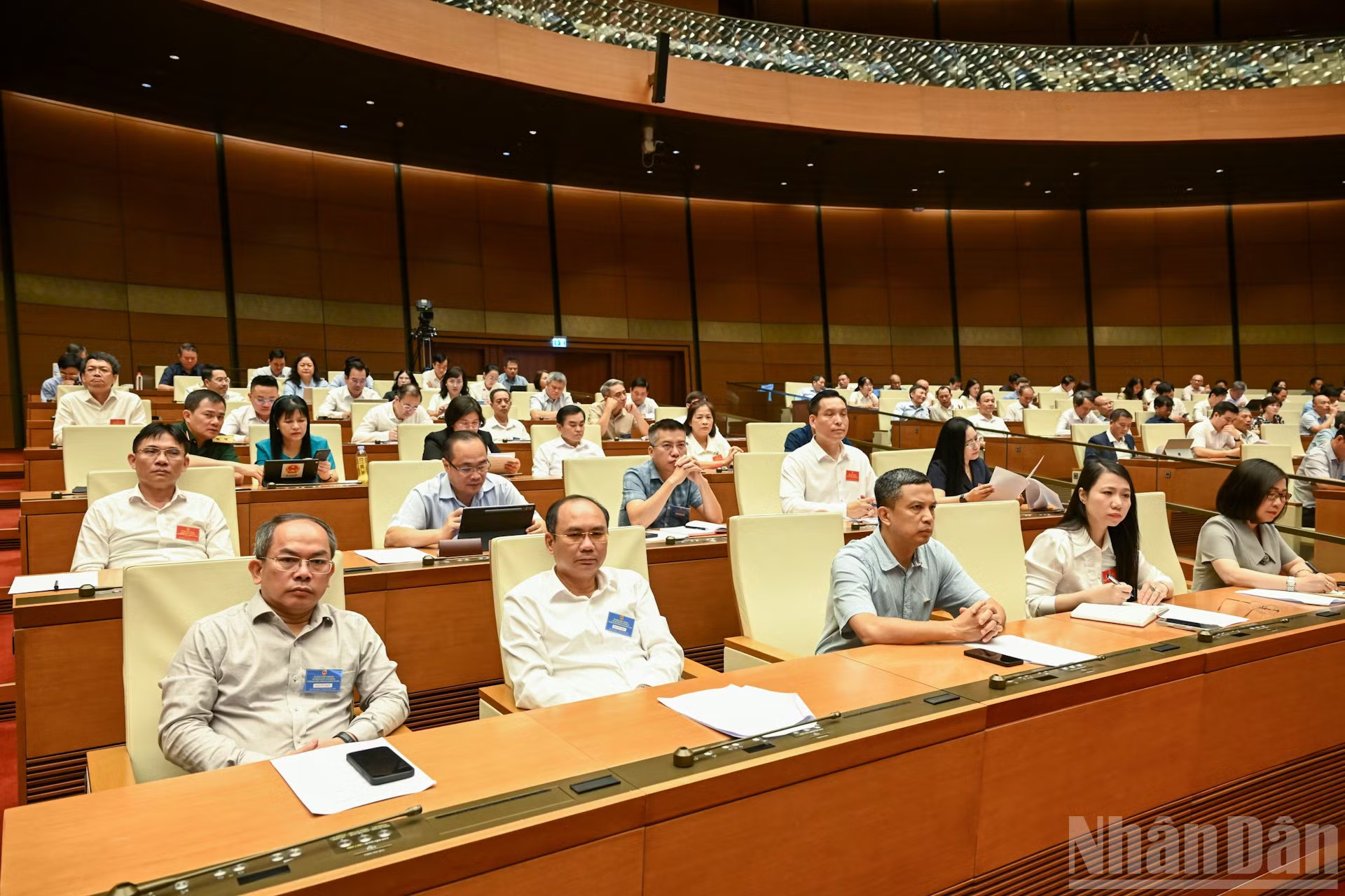 Các đại biểu dự hội nghị. (Ảnh: DUY LINH) ndo_br_bnd-4970.jpg