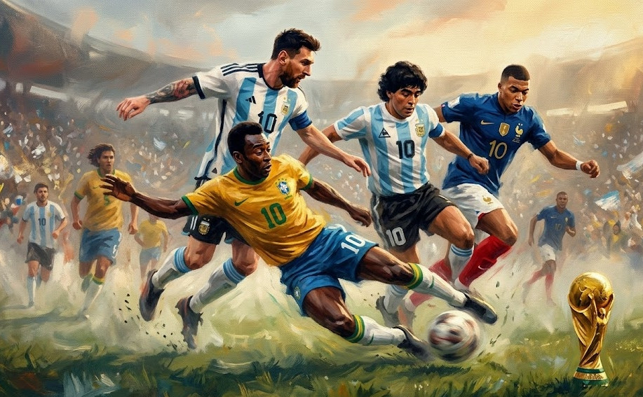 10 huyền thoại vĩ đại nhất lịch sử World Cup do BBC Sport lựa chọn