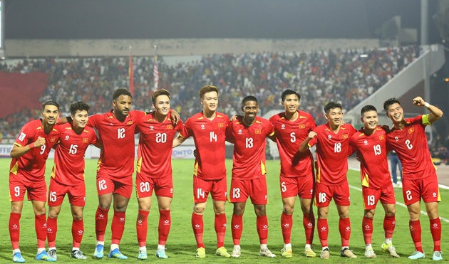 Đội tuyển Việt Nam duy trì vị trí thứ 99 trên bảng xếp hạng FIFA tháng 6/2026