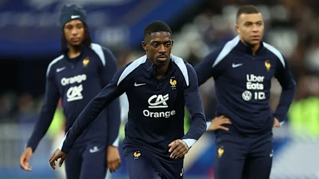 Ousmane Dembele và Kylian Mbappe duy trì hiệu suất đóng góp bàn thắng cực cao.