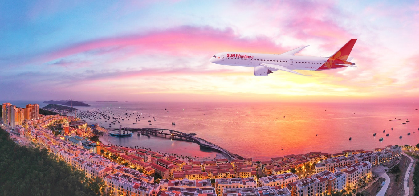 Sun PhuQuoc Airways lên kế hoạch mở rộng mạng lưới bay quốc tế kết nối các điểm đến biển đảo.