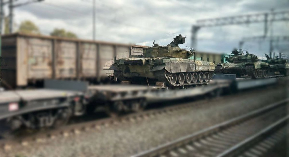 Hình ảnh vệ tinh khu vực lưu kho xe tăng T-80 tại nhà máy Omsktranshmash