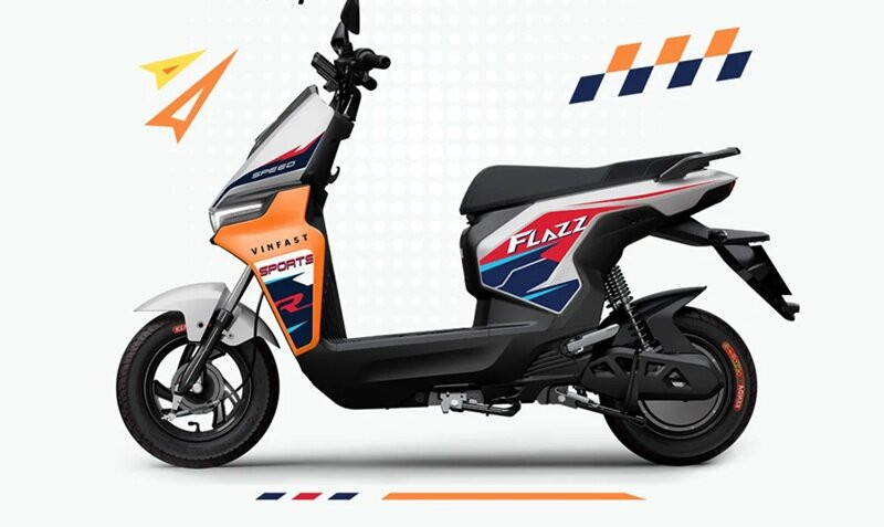 Xe máy điện VinFast Flazz Max với thiết kế trẻ trung phù hợp cho học sinh và sinh viên
