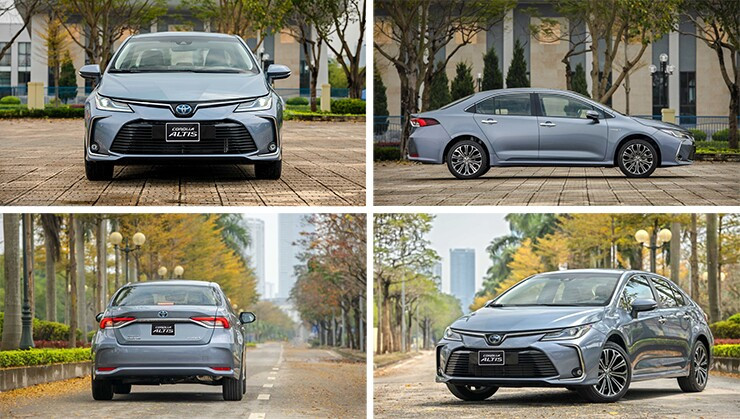 Thiết kế đầu xe Toyota Corolla Altis 2026