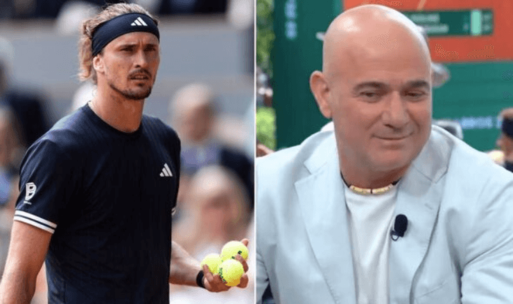 Huyền thoại Andre Agassi cảnh báo áp lực tâm lý đối với Alexander Zverev sau chức vô địch Roland Garros 2026