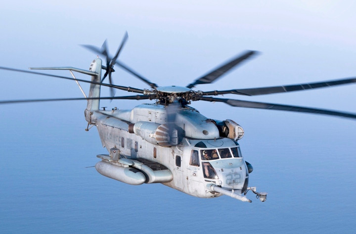 Trực thăng CH-53E Super Stallion của Thủy quân lục chiến Mỹ