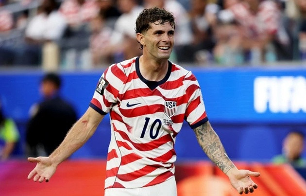 Christian Pulisic rời sân sớm vì chấn thương