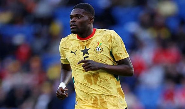 Thomas Partey không thể góp mặt trong trận ra quân của tuyển Ghana do bị từ chối thị thực.