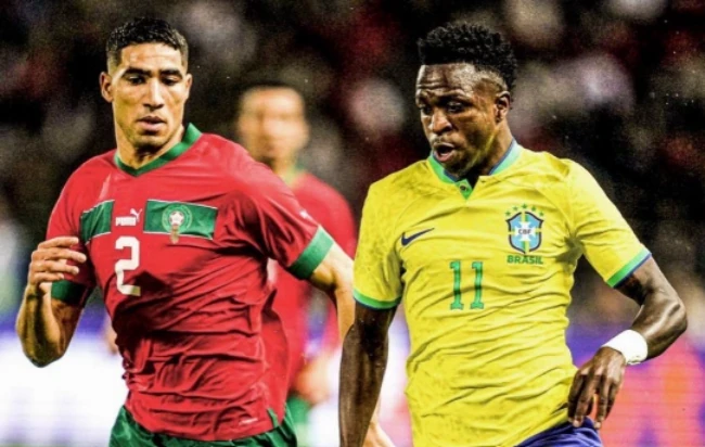 Hakimi sắp chạm trán với Vinicius.