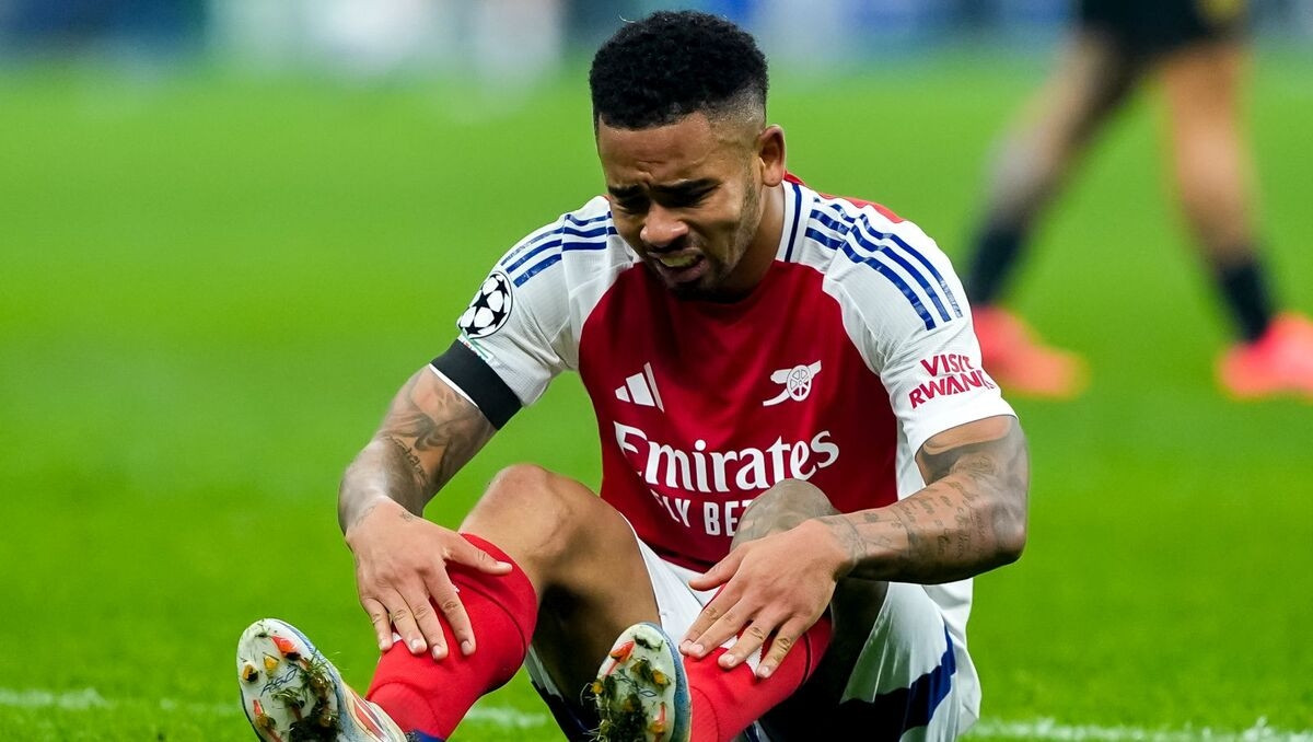 Gabriel Jesus đối mặt với tương lai không chắc chắn tại Arsenal.