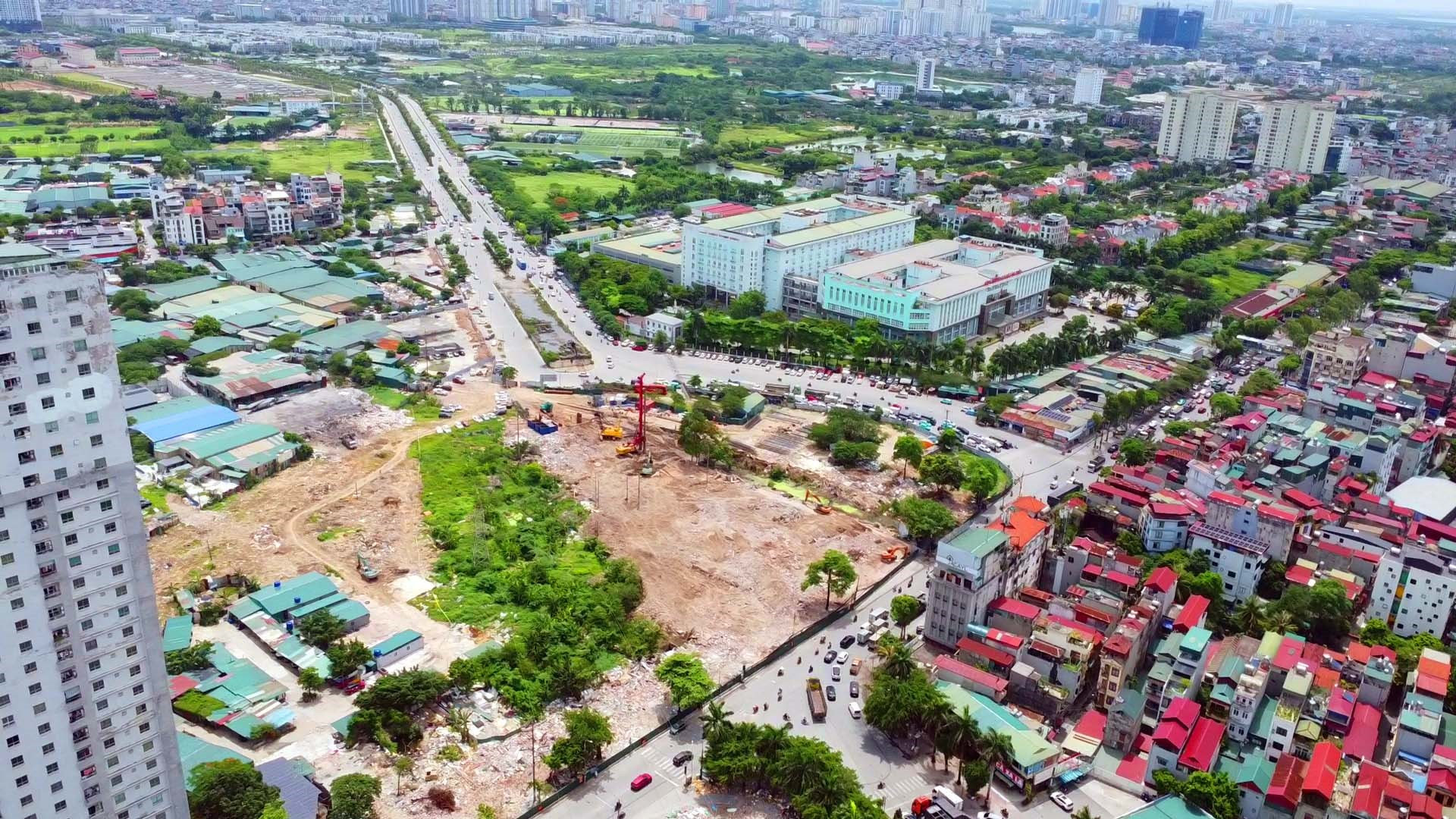 Phối cảnh dự án nút giao Xa La Phạm Tu tại Hà Nội