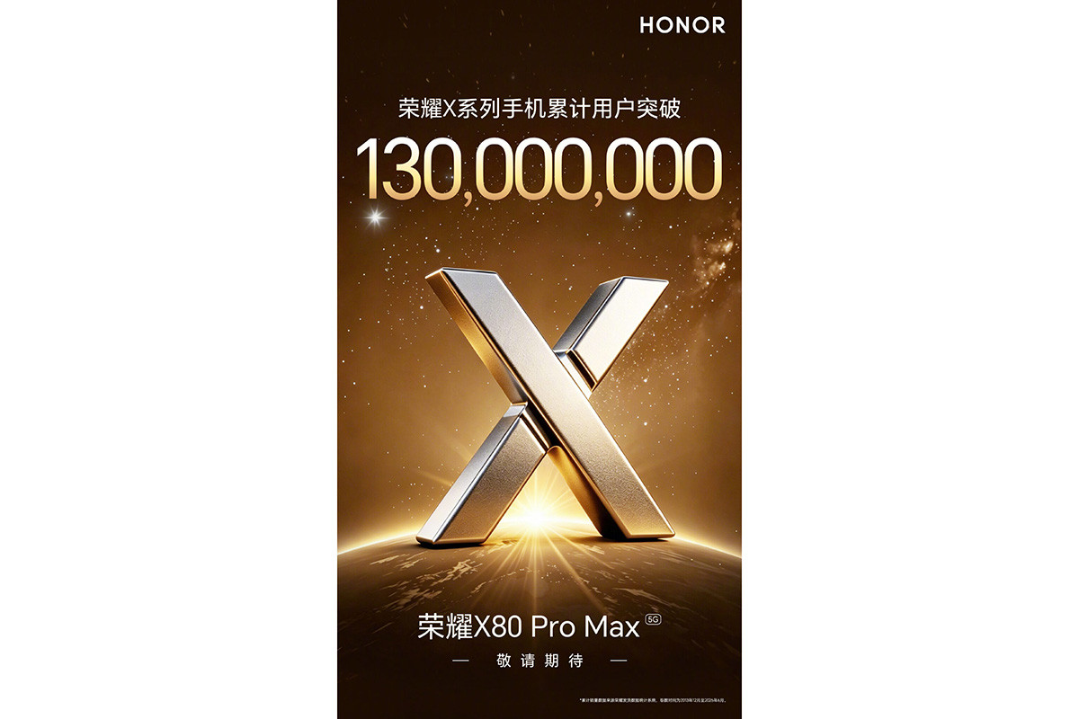 Teaser chính thức xác nhận pin 11,000 mAh của HONOR X80 Pro Max