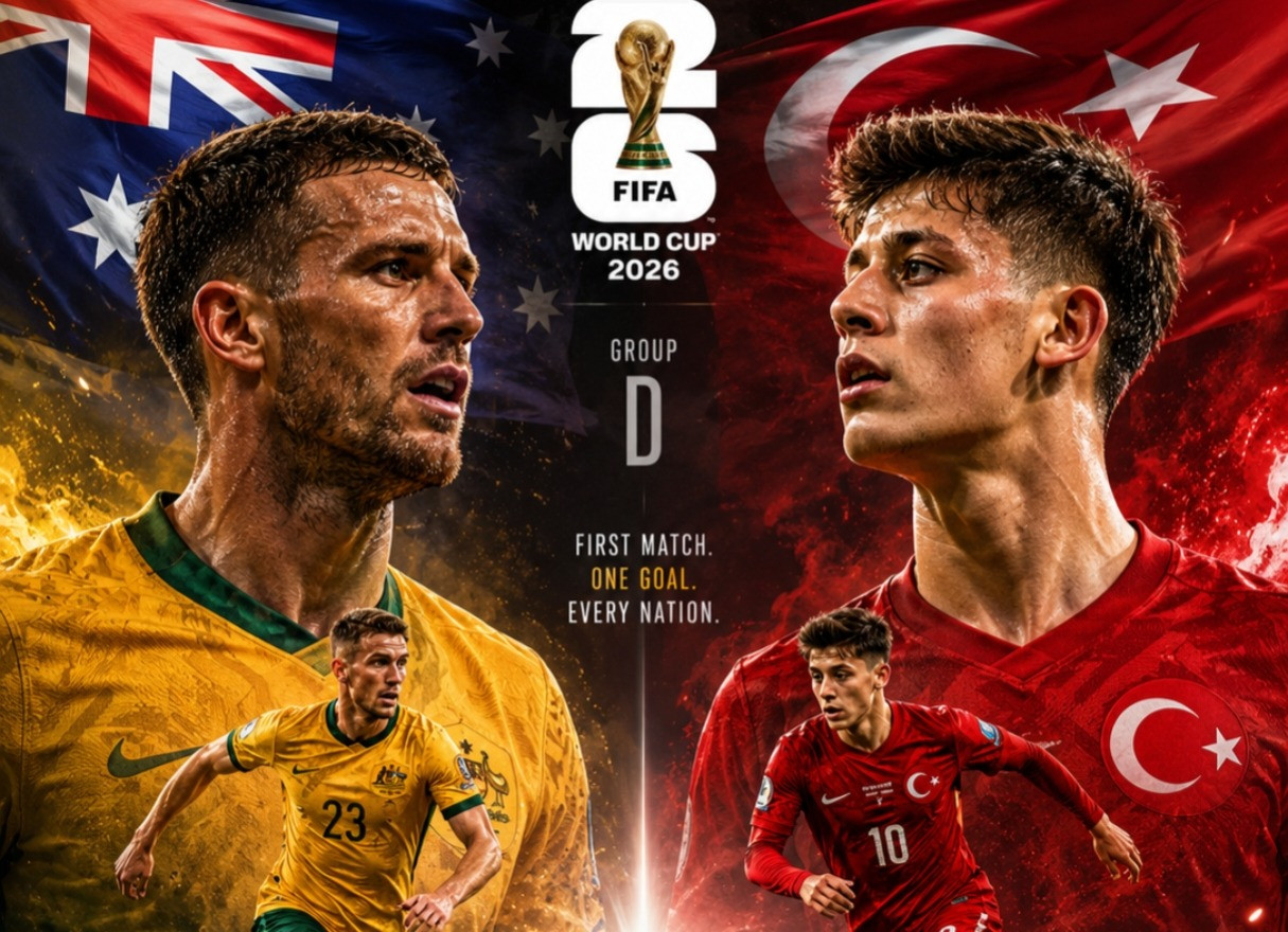 Link VTVgo trực tiếp Australia đấu với Thổ Nhĩ Kỳ bảng D World Cup 2026