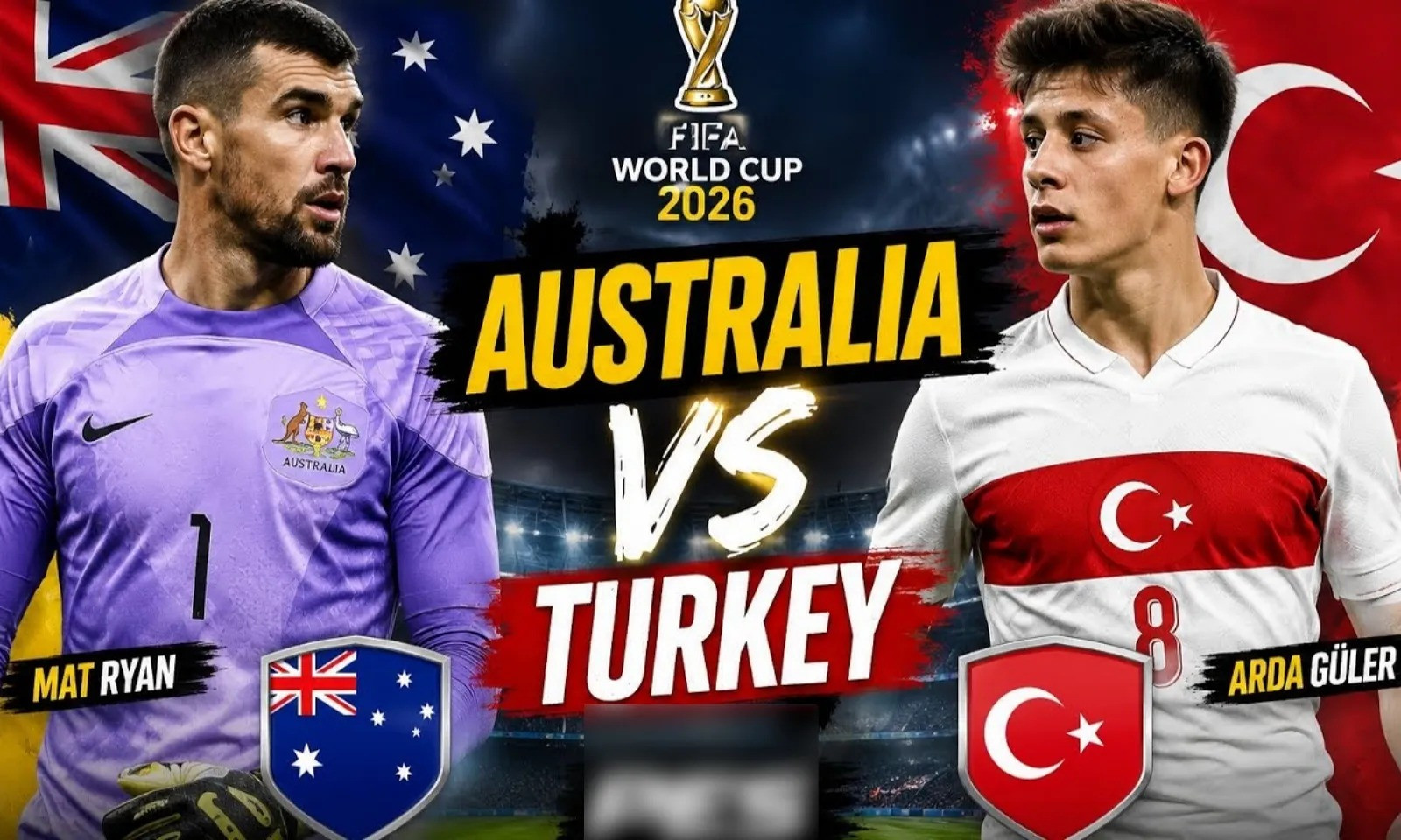 VTV3 VTVgo trực tiếp Australia vs Thổ Nhĩ Kỳ hôm nay 14/6/2026