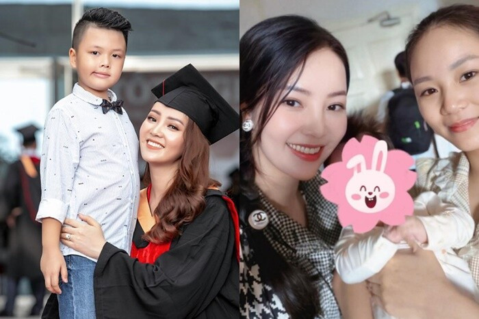 Nữ BTV hiếm khi chia sẻ hình ảnh của các con.