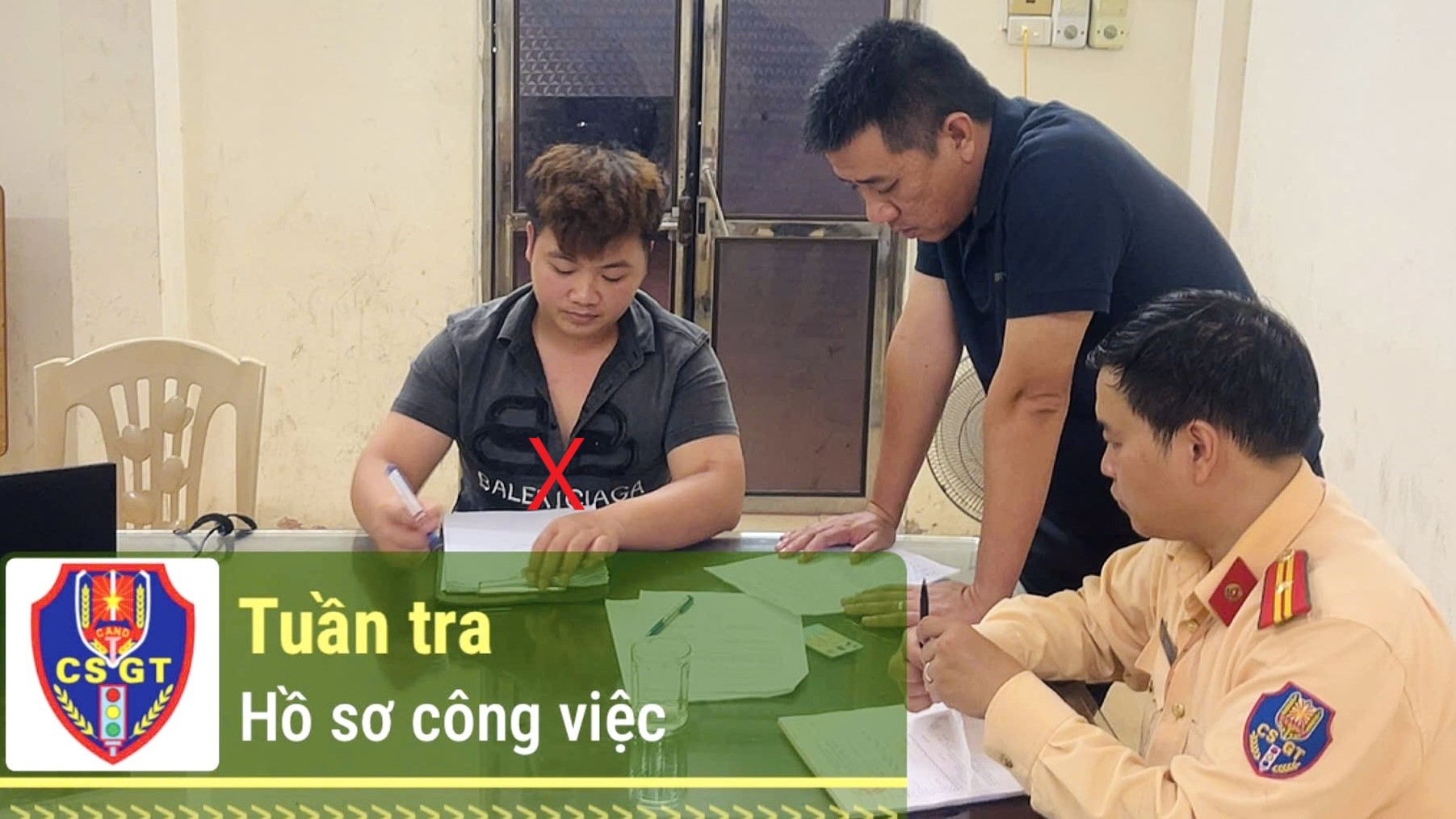 Đối tượng Lê Duy Lâm tại cơ quan chức năng