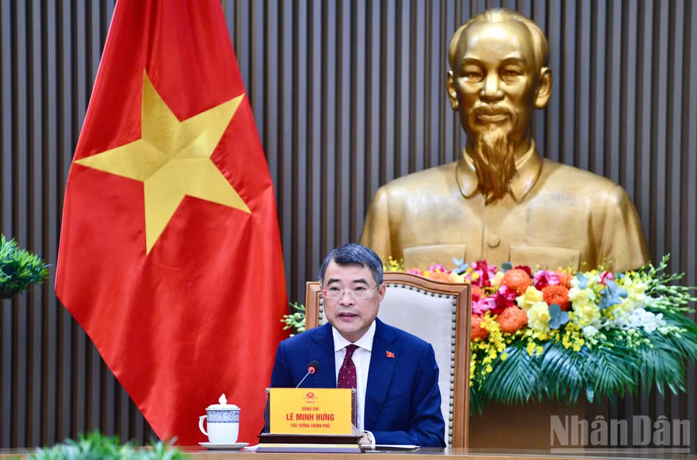 Thủ tướng Lê Minh Hưng mong muốn hai bên mở rộng hơn nữa hợp tác khoa học công nghệ, giáo dục, đào tạo nhân lực chất lượng cao, y tế, nhất là y dược học cổ truyền; đẩy mạnh hợp tác văn hóa, du lịch. (Ảnh: Thanh Giang) Thủ tướng Lê Minh Hưng mong muốn hai bên mở rộng hơn nữa hợp tác khoa học công nghệ, giáo dục, đào tạo nhân lực chất lượng cao, y tế, nhất là y dược học cổ truyền; đẩy mạnh hợp tác văn hóa, du lịch. (Ảnh: Thanh Giang)
