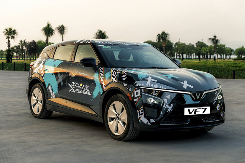 VinFast VF 7 sở hữu thiết kế năng động và khả năng vận hành ấn tượng trong phân khúc C-SUV