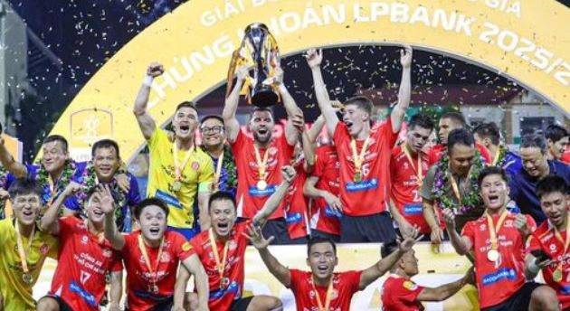Công an TP.HCM đăng quang ở cúp Quốc gia.