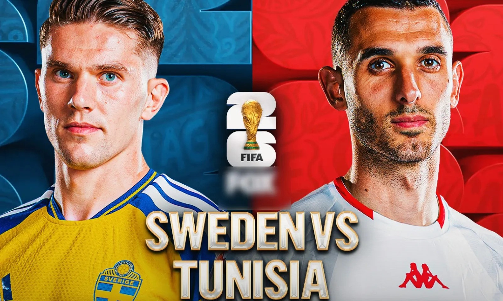 Link VTVgo trực tiếp Thụy Điển đấu với Tunisia bảng F World Cup 2026
