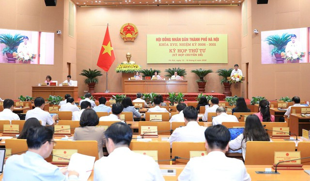 QUY ĐỊNH MỚI về cơ quan chuyên môn, tổ chức hành chính; nhân sự Ủy viên UBND các cấp của Hà Nội- Ảnh 1.