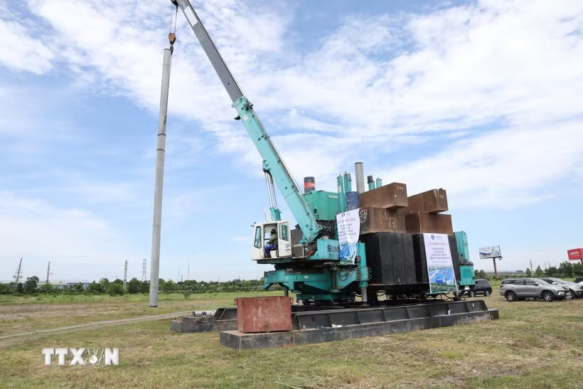 Nhiều quy định mới về tạm ứng, tranh chấp hợp đồng xây dựng được áp dụng từ 1/7/2026. (Ảnh minh họa: Đức Phương/TTXVN)