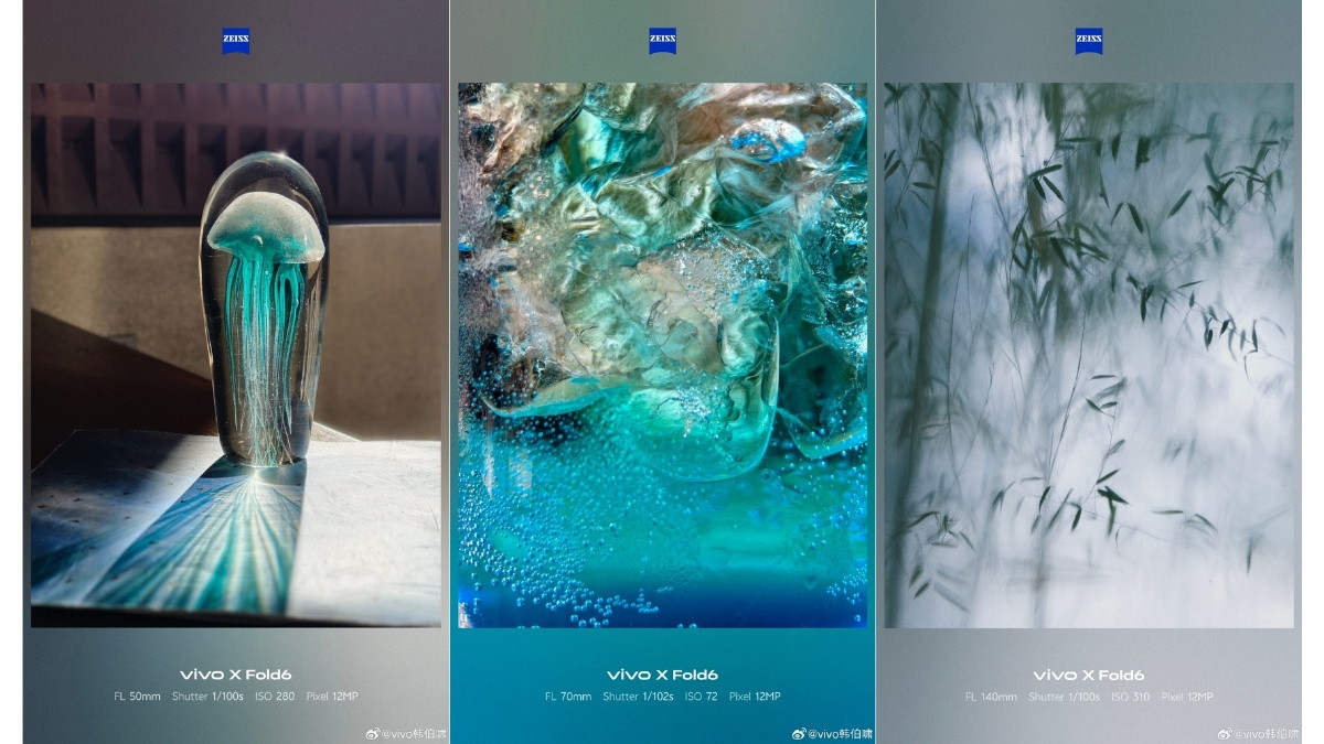 Mẫu ảnh chụp từ vivo X Fold6