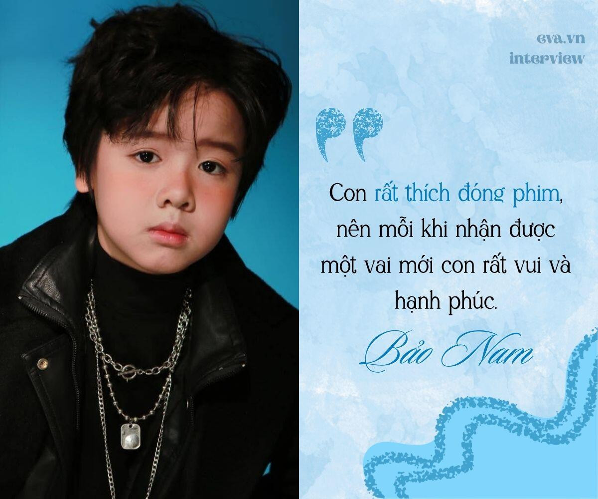 Bảo Nam cảm thấy vui và hạnh phúc khi được trải nghiệm những câu chuyện mới thông qua từng vai diễn.