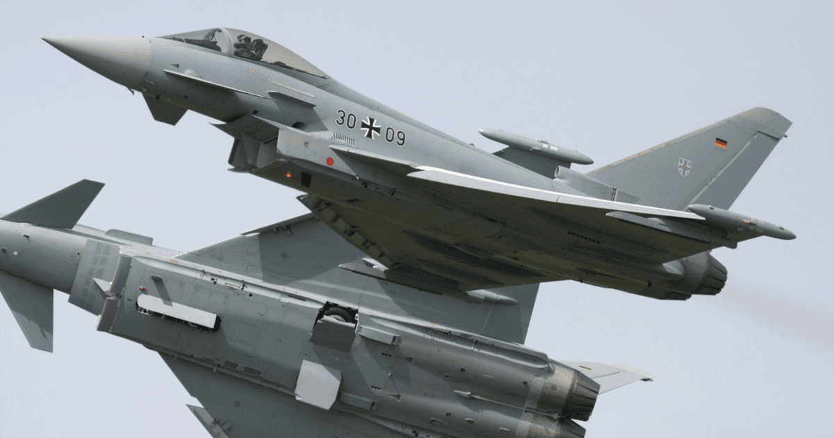 Tiêm kích Eurofighter Typhoon của Không quân Đức
