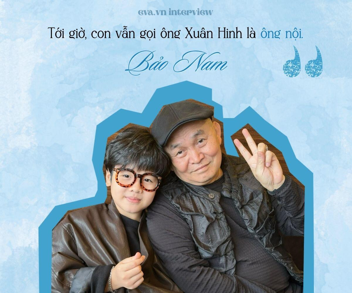 Bảo Nam duy trì mối quan hệ thân thiết với nghệ sĩ Xuân Hinh sau khi đóng chung phim điện ảnh Mùi Phở.