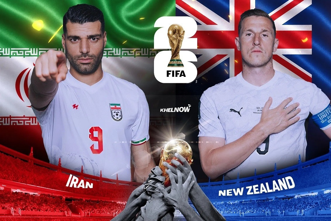 Link VTVgo trực tiếp Iran đấu với New Zealand mở màn bảng G World Cup 2026 
