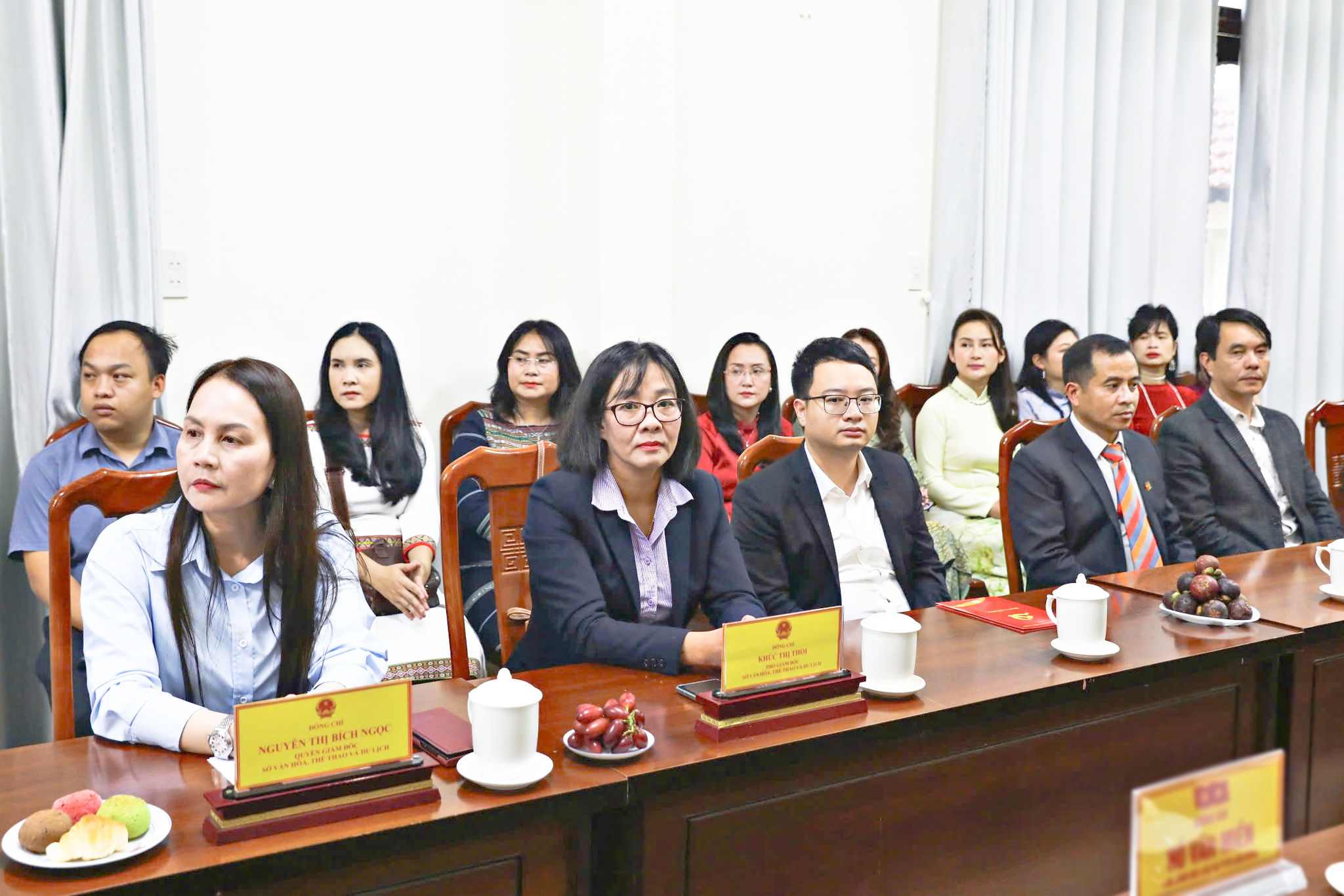 Lãnh đạo các sở, ngành và cán bộ, phóng viên, biên tập viên, người lao động Báo và Phát thanh, Truyền hình Dubai88 nhà cái dự