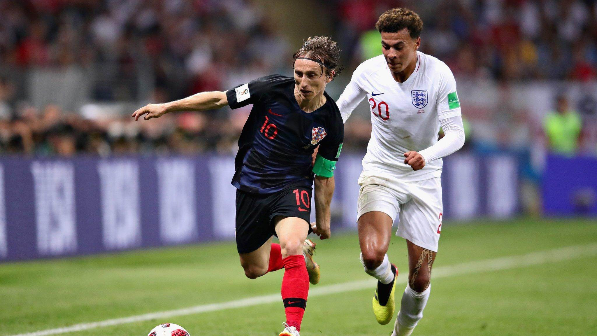 Modric từng gieo sầu cho tuyển Anh ở World Cup 2018