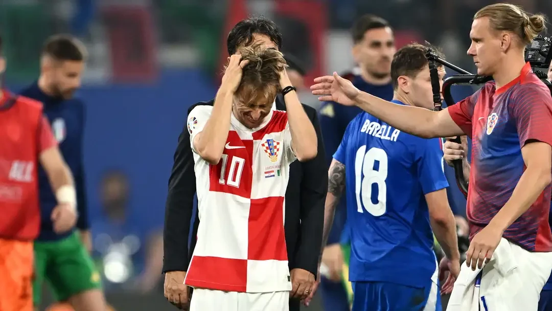 Tuyển Croatia của Modric bị loại sớm ở EURO 2024